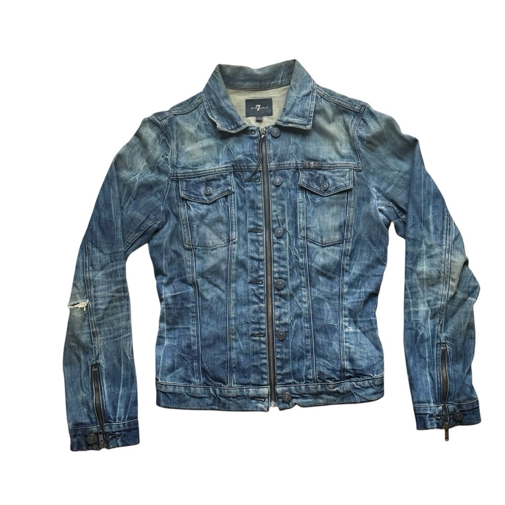 RARE Vintage 7 For All Mankind Denim Jacket - M